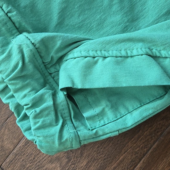 Teal Drawstring Pants - Picture 2 of 4